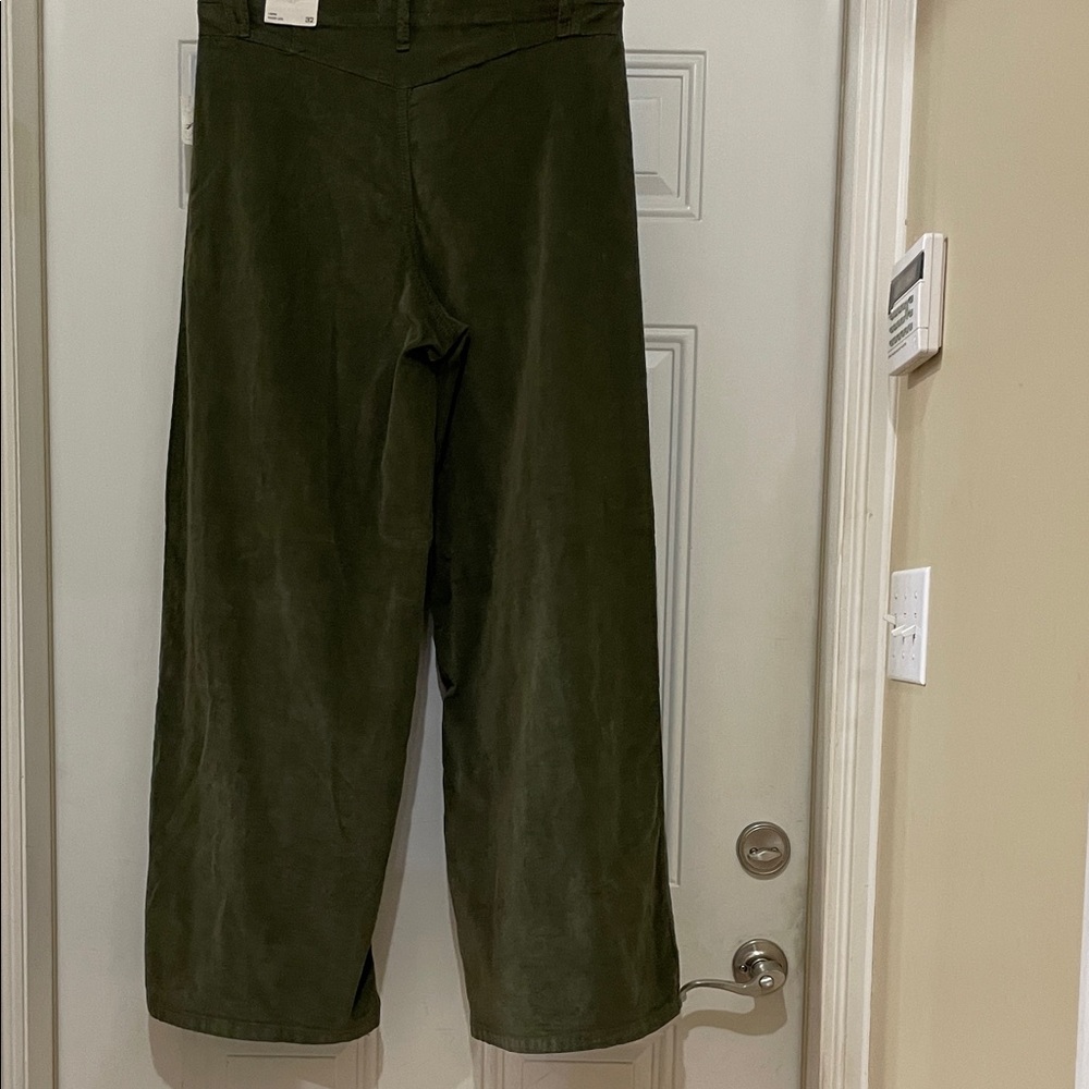 We The Free Libra Green Wide-Leg Cord Jeans NWT 32 - Picture 8 of 11